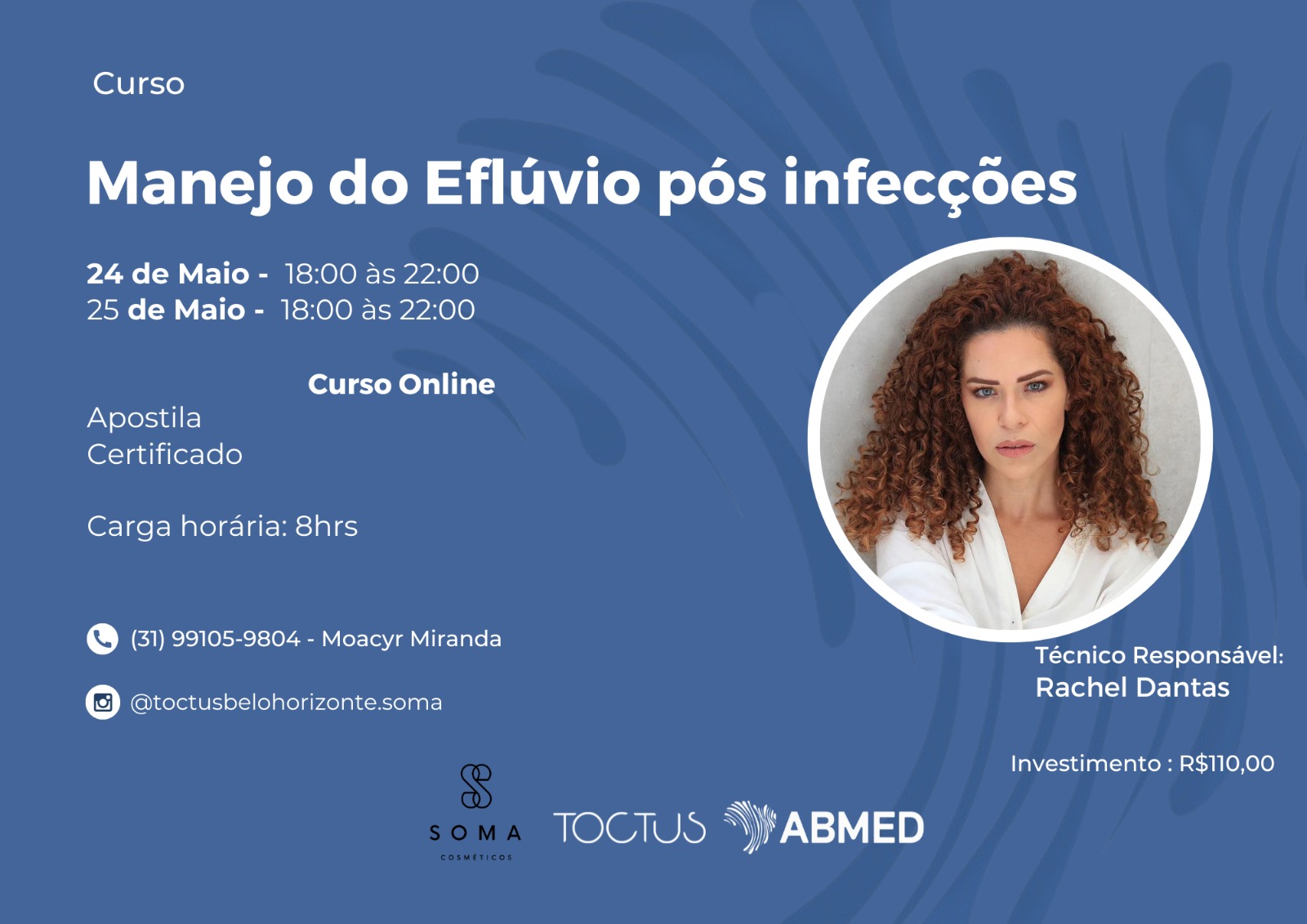 Curso Manejo de Eflúvios pós infecções
